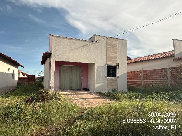 Casa em Altos, Bairro Tranqueira, Rua Projetada Ii, N. 35,, PI. Área: 58.42m2