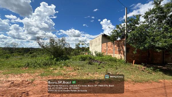 Terreno em Bauru, Chacaras Cornelia, Rua Fumio Yamashita, N. Sn, Lote 7 Quadra I, SP. Área: 212.5m2