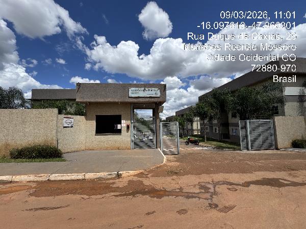 Apartamento em Cidade Ocidental, Recreio Mossoro, Rua Duque De Caxias, N. Sn, Apto 806, Lt 15 Qd 05 Bl 08, GO. Área: 53.86m2 Apartamento em Cidade Ocidental, Recreio Mossoro, Rua Duque De Caxias, N. Sn, Apto 806, Lt 15 Qd 05 Bl 08, GO. Área: 53.86m2