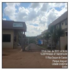 Apartamento em Cidade Ocidental, Mansoes Recreio Mossoro, Rua Duque De Caxias, N. Sn, Apto 1007, Bl 10, Qd 05, Lt 15, GO. Área: 53.86m2