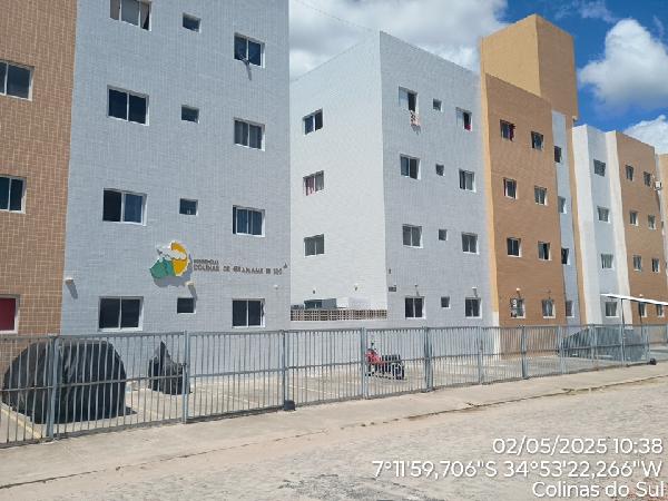 Apartamento em João Pessoa, Gramame, Rua Doutor Augusto De Almeida Filho, N. 120, Apto 305, Bl C, PB. Área: 41.31m2