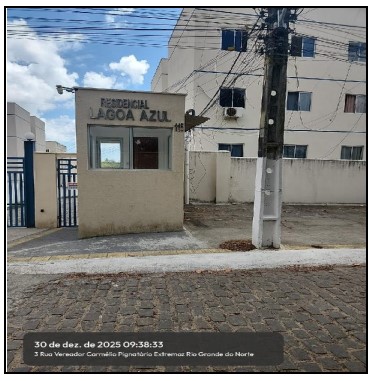 Apartamento em Extremoz, Centro, Rua Vereador Carmelo Pignatario, N. 1000, Apto 401, Bl H, RN. Área: 54.38m2