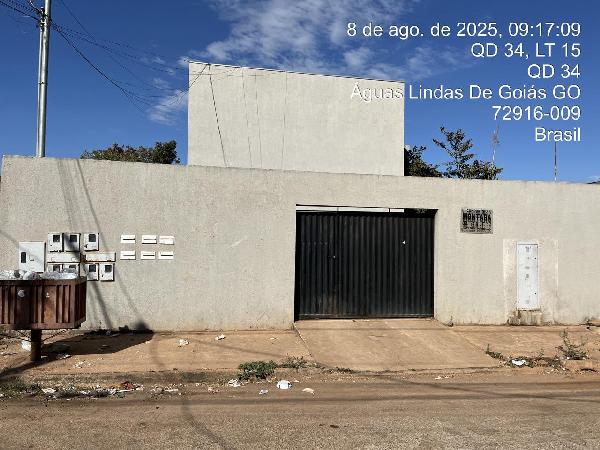 Apartamento em Águas Lindas de Goiás, Jardim Perola Da Barragem I, Rua 15, N. Sn, Apto 203,  Lt 13, Qd 34, GO. Área: 59.3m2