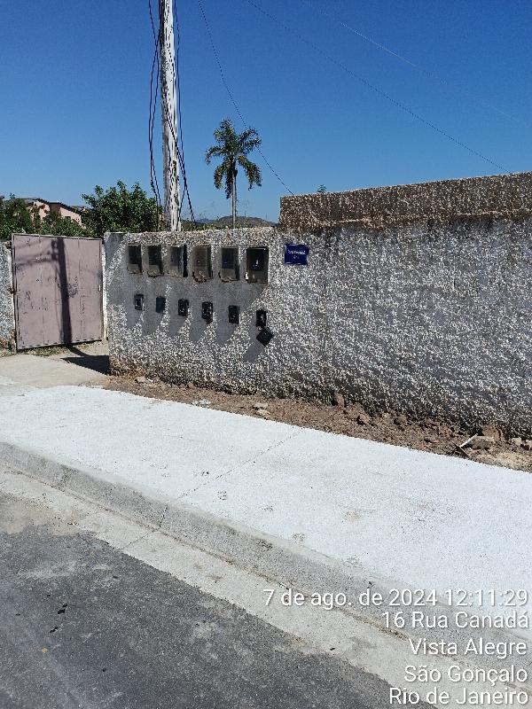 Casa em São Gonçalo, Vista Alegre, Rua Canada, N. 448, Cs 01, RJ. Área: 54.66m2