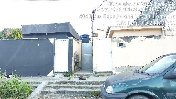 Casa em São Gonçalo, Porto Do Rosa, Rua Expedicionario Vital Fontoura, N. 57, Cs 01 Lt 4040, RJ. Área: 37.18m2 Casa em São Gonçalo, Porto Do Rosa, Rua Expedicionario Vital Fontoura, N. 57, Cs 01 Lt 4040, RJ. Área: 37.18m2