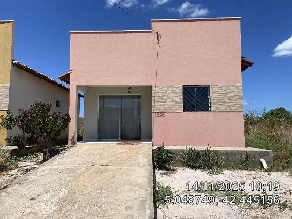 Casa em Altos, St Ines, Rua BertolÍNia, N. 1596, Quadra L Loteamento Sao Luis, PI. Área: 59m2