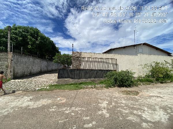 Casa em Ceará-Mirim, Massaranduba, Rua Joana Gabriel, N. 790, Cs 02, Lt 003, Q13, RN. Área: 60.37m2