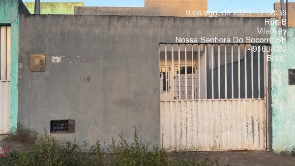 Casa em Nossa Senhora do Socorro, Santa Ines, Rua B, N. 564, Quadra 14 Lote 01c, SE. Área: 59.7m2