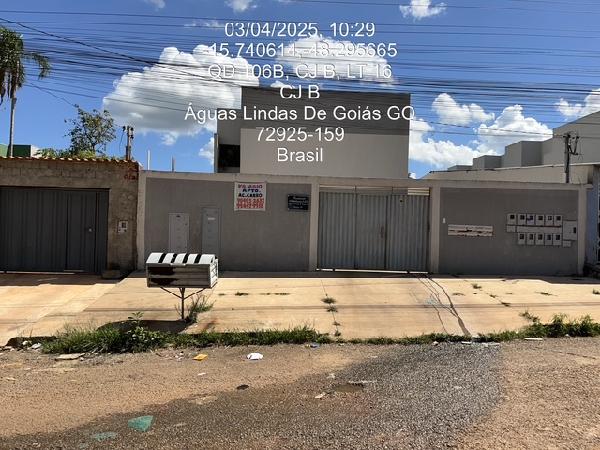 Apartamento em Águas Lindas de Goiás, Parque Da Barragem Setor 10, Quadra 111, N. Sn, Apto 101, Lt 17, Qd 111, Cj A, GO. Área: 55.78m2