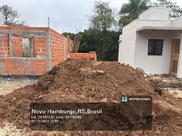 Terreno em Novo Hamburgo, Alpes Do Vale, Rua Projetada 01, N. Sn, Lt 04 Lot Coopunesp, RS. Área: 141.5m2