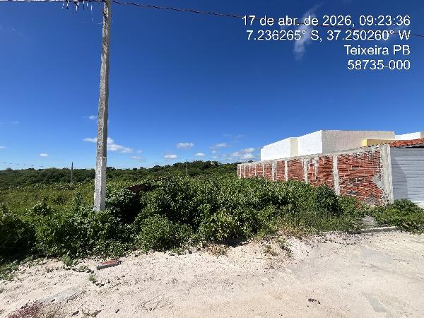 Terreno em Teixeira, Lot Portal Da Serra, Rua Projetada 2, N. Sn, Lt11, Qd 31,, PB. Área: 240m2