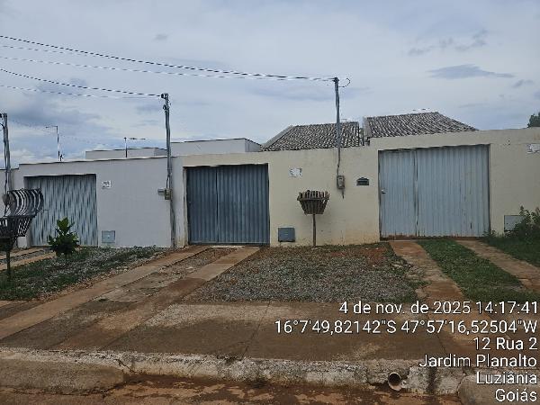 Casa em Luziânia, Jardim Planalto, Avenida 01, N. Sn, Cs 01 Lt 12 Qd 15, GO. Área: 86.29m2