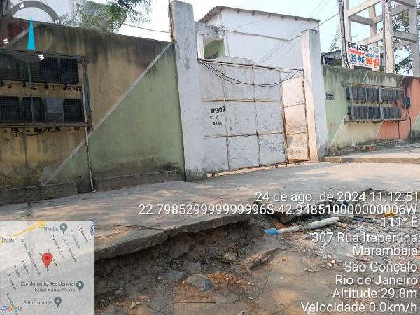 Casa em São Gonçalo, Marambaia, Rua Itaperuna, N. 307, Casa 22, Qd09, Lt31, Lot Faz Restaurad, RJ. Área: 47.53m2