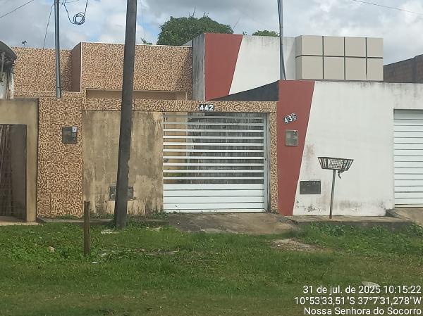 Casa em Nossa Senhora do Socorro, Complexo Jardim, Avenida Gasoduto, N. Sn, Qd Hj Lt 450-A, SE. Área: 65m2