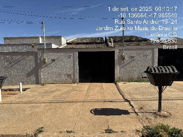 Casa em Luziânia, Jardim Zuleika, Rua Santo Andre, N. Sn, Cs01, Lt 20 Qd 27, GO. Área: 87.81m2