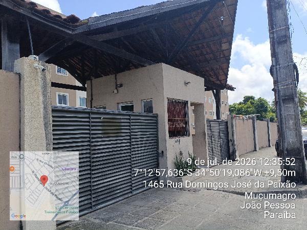 Apartamento em João Pessoa, Mucumagro, Rua Domingos Jose Da Paixao, N. 1460, Apto 203, Bl F, PB. Área: 46.3m2