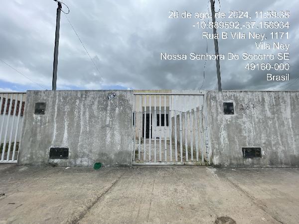 Casa em Nossa Senhora do Socorro, Santa Ines, Rua B, N. 281, Lt 38a Qd 05, SE. Área: 62.75m2