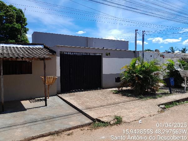 Casa em Santo Antônio do Descoberto, Jardim Ana Beatriz I, Quadra 43, N. Sn, Lt. 35b - Rua 12, GO. Área: 68m2