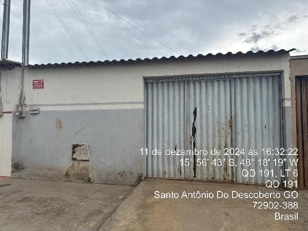 Casa em Santo Antônio do Descoberto, Jardim Ana Beatriz Ii, Rua 23, N. Sn, Quadra 192-A - Lote 16-A, GO. Área: 65.62m2