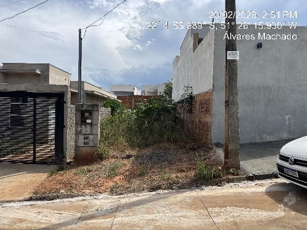 Terreno em Álvares Machado, Parque Residencial Uniao, Rua Joao De Azevedo Soares, N. 77, Lote 15b Quadra O, SP. Área: 125m2