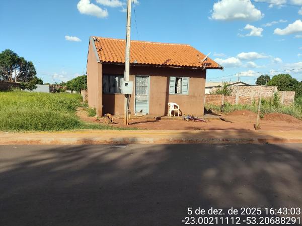 Casa em Santa Isabel do Ivaí, Cidade De Santa Isab, Rua EnÍ Paiva Schell, N. 129, Lote 10, Qd 196-B, PR. Área: 47.04m2