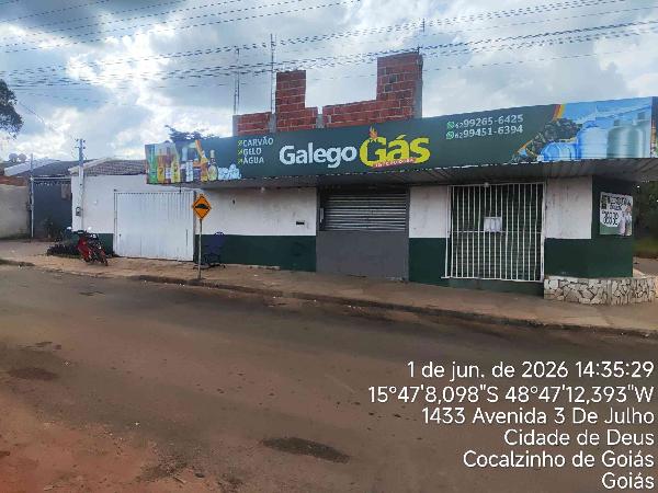 Casa em Cocalzinho de Goiás, Votorantim, Avenida Pirineus, N. Sn, Lt 13-C Qd 51, GO. Área: 67.35m2