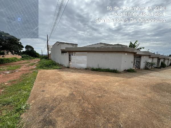 Casa em Santo Antônio do Descoberto, Parque Estrela Dalva Xvi, Rua 87, N. Sn, Quadra 240 - Lote 36b, GO. Área: 80.45m2