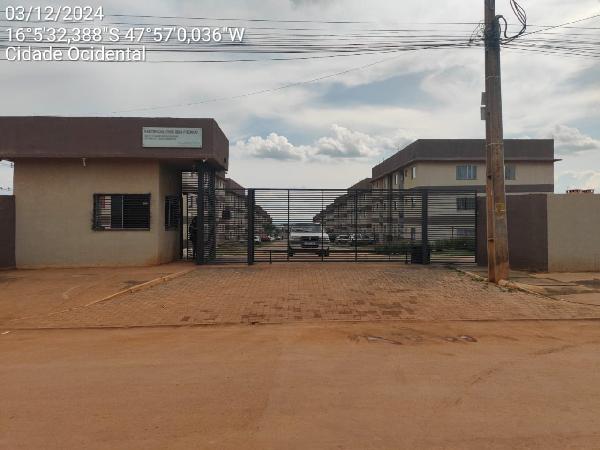 Apartamento em Cidade Ocidental, Mansoes Recreio Mossoro, Rua Rui Barbosa, N. Sn, Apto 409, Bl 04, Qd 03, Lt 13, GO. Área: 53.32m2