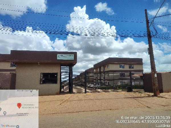 Apartamento em Cidade Ocidental, Mansoes Recreio Mossoro, Rua Rui Barbosa, N. Sn, Apto 808, Bl 08, Lt 13, Qd 03, GO. Área: 53.32m2