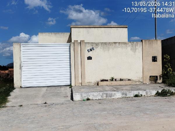 Casa em Itabaiana, Doutor Jose Milton Machado, Rua Vaca Estrela Meu Boi Fuba, N. 428, Qd D Lt 09, SE. Área: 69.65m2