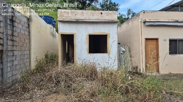Terreno em Carangola, Eldorado, Rua Rua Laura Emilia Costa Dona, N. Sn, Lote 09 Quadra B, MG. Área: 44m2