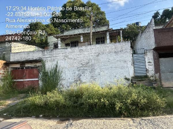 Casa em São Gonçalo, Almerinda, Rua Expedicionario Sargento Benedito Da Silva, N. 274, Cs 01, RJ. Área: 114m2
