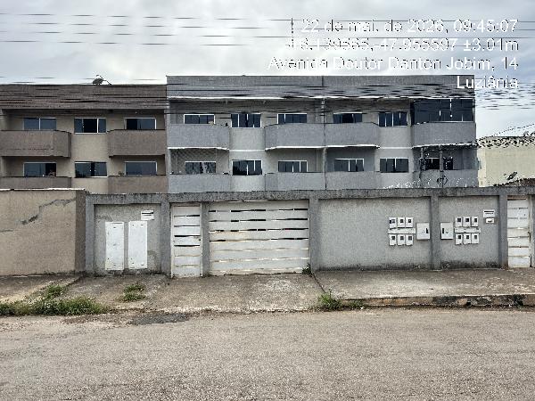 Apartamento em Luziânia, Jardim Do Inga, Avenida Dr. Danton Jobim, N. Sn, Apto 202, Lt 14 Qd 32 2° Pav, GO. Área: 64.29m2