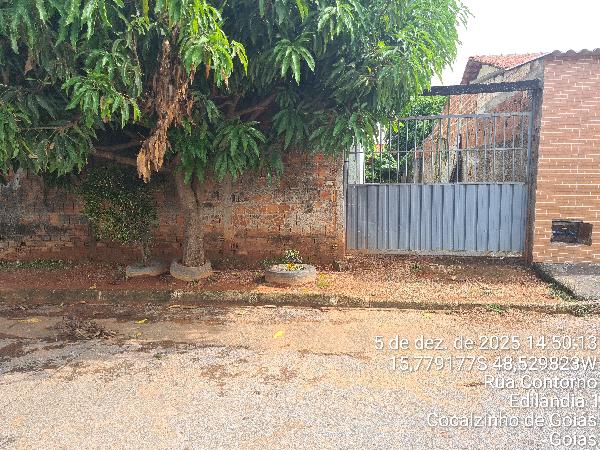 Casa em Cocalzinho de Goiás, Lot Edilandia Ii, Rua Contorno, N. Sn, Lt 12, Qd 01, GO. Área: 48.64m2