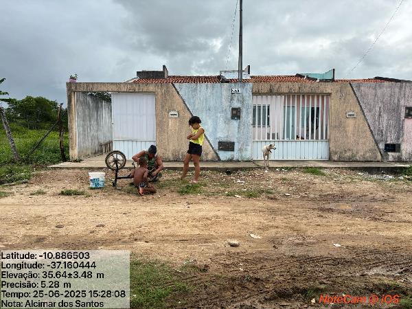 Casa em Nossa Senhora do Socorro, Novo Horizonte, Rua F, N. 273, Qd25 Lt9-A, SE. Área: 61.86m2