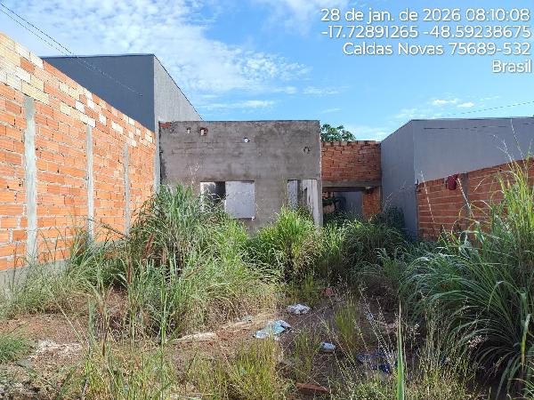 Terreno em Caldas Novas, Jardim Prive Das Caldas, Rua Jpc 24, N. Sn, Lote 17-B Quadra 07-A, GO. Área: 210m2