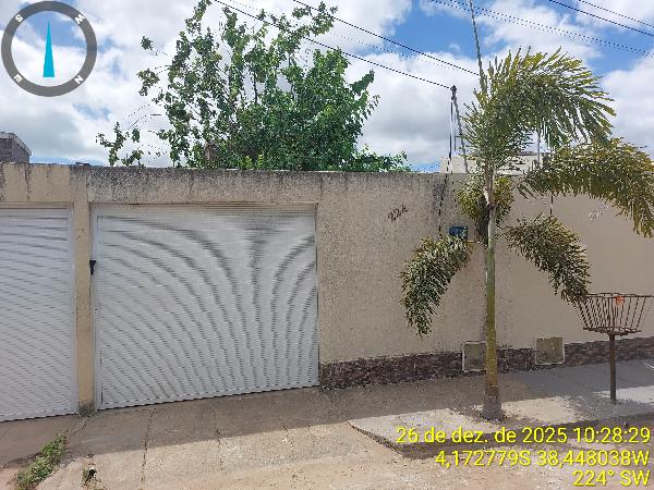 Casa em Pacajus, Croata 2, Rua Francisco Jeovane Santiago Costa, N. 224, Terreno 07, CE. Área: 84.12m2