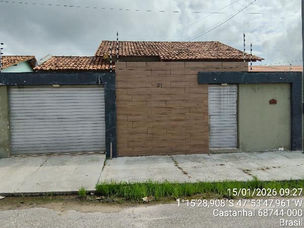 Casa em Castanhal, Imperador, Rua Rosa Branca, N. 31, Lt 09, Qd 42, Cs 31, PA. Área: 76m2