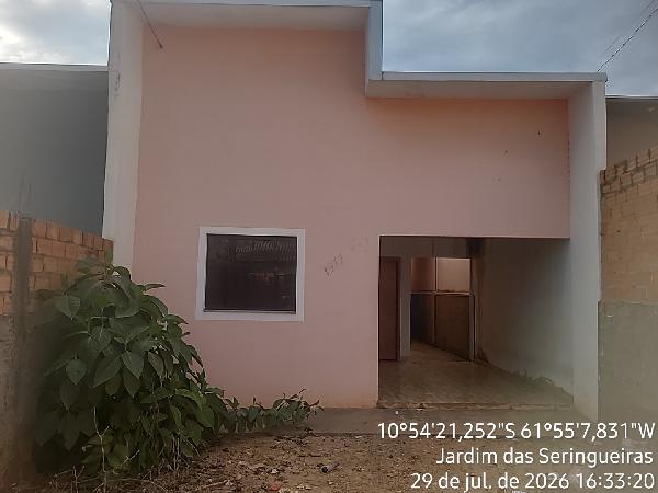 Casa em Ji-Paraná, Jardim Sao Cristovao, Rua Belgica, N. 1977, Lt 18 Qd 22, RO. Área: 66.49m2