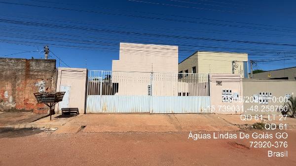 Apartamento em Águas Lindas de Goiás, Jardim Perola Da Barragem Ii, Rua 09, N. Sn, Apto 101, Lote 27 Quadra 61, GO. Área: 54.27m2