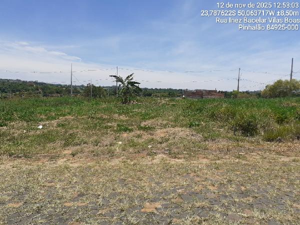 Terreno em Pinhalão, Pq Das Araucarias, Rua Inez Bacelar Vilas Boas, N. Sn, Lt 02 Qd 08, PR. Área: 300m2
