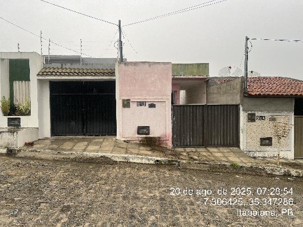 Casa em Itabaiana, Dos Estados, Avenida Paraíba, N. 27b, Qd 03 Lt 18, PB. Área: 50m2