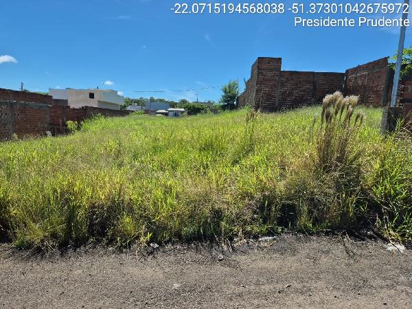 Terreno em Presidente Prudente, Residencial Alta Vista I, Rua Adevair Rizo Mazine, N. Sn, Lt 05 Qd Y, SP. Área: 160m2