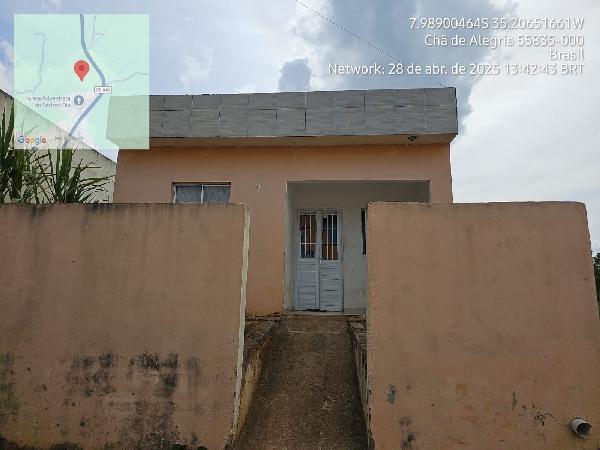 Casa em Chã de Alegria, Cha De Alegria - Iii, Rua Projetada R3, N. Sn, Qd W Lt 07 Lot Nova Cha De Alegria - I, PE. Área: 57.81m2