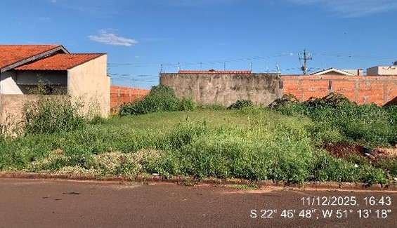 Terreno em Alvorada do Sul, Alvorada Do Sul, Rua Francisco Botelho De Carvalho, N. 396, Lt 13 Qd 169, PR. Área: 220m2