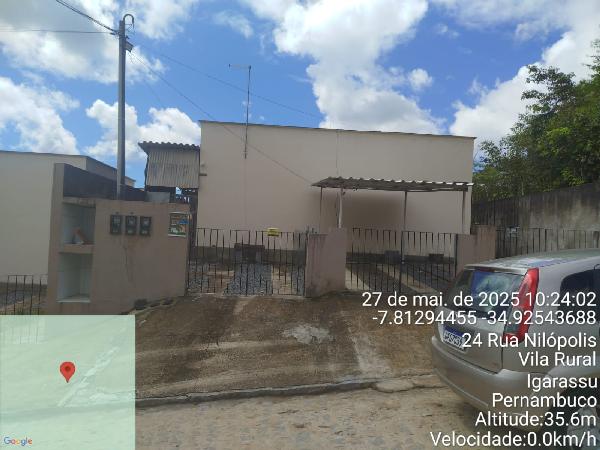Casa em Igarassu, Vila Rural, Rua Nilopolis, N. 24, Cs 03 Lt 24 Qd P, PE. Área: 45.75m2 Casa em Igarassu, Vila Rural, Rua Nilopolis, N. 24, Cs 03 Lt 24 Qd P, PE. Área: 45.75m2