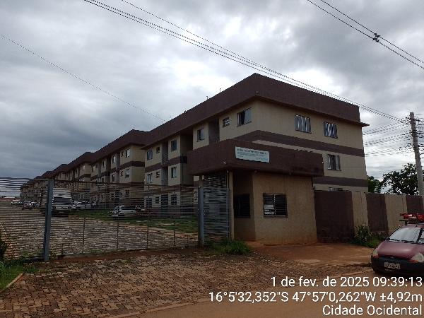 Apartamento em Cidade Ocidental, Mansoes Recreio Mossoro, Rua Rui Barbosa, N. Sn, Apto 202, Bl 02, Qd 01, Area  A, GO. Área: 53.86m2