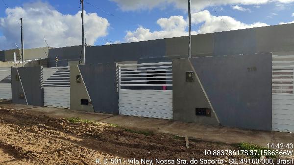 Casa em Nossa Senhora do Socorro, Jardim Vila Ney, Rua D, N. Sn, Qd 21, Lt 62-C, SE. Área: 69.7m2