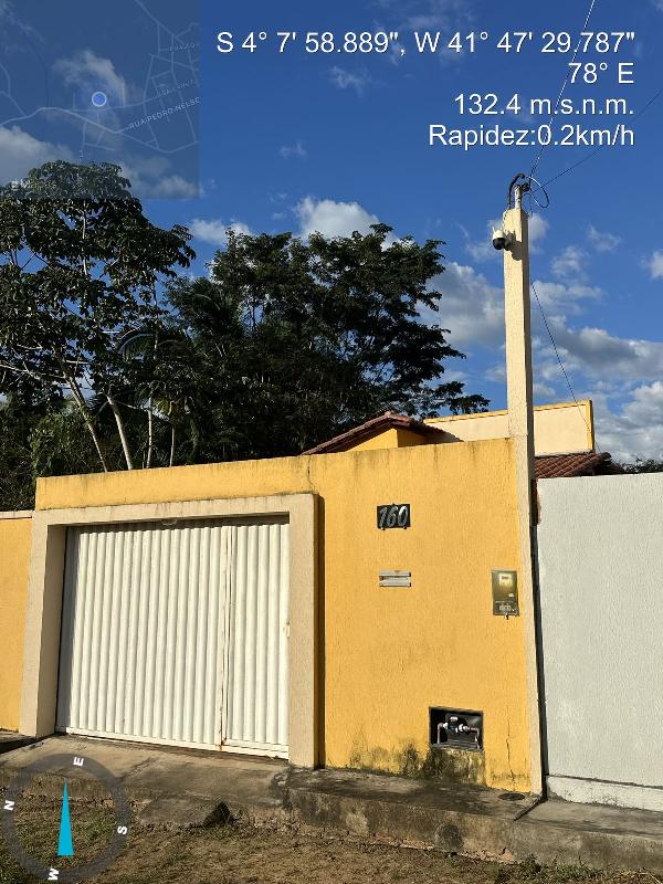 Casa em Brasileira, Fonte Das Palmeiras, Rua Estevam Teixeira De Sousa, N. 160,, PI. Área: 65.16m2