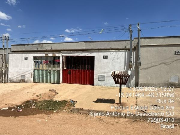 Casa em Santo Antônio do Descoberto, Parque Estrela Dalva Xvii, Quadra 251, N. Sn, Lt 14a Rua 84, GO. Área: 69.98m2